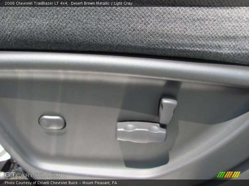 Desert Brown Metallic / Light Gray 2008 Chevrolet TrailBlazer LT 4x4