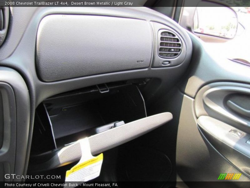 Desert Brown Metallic / Light Gray 2008 Chevrolet TrailBlazer LT 4x4