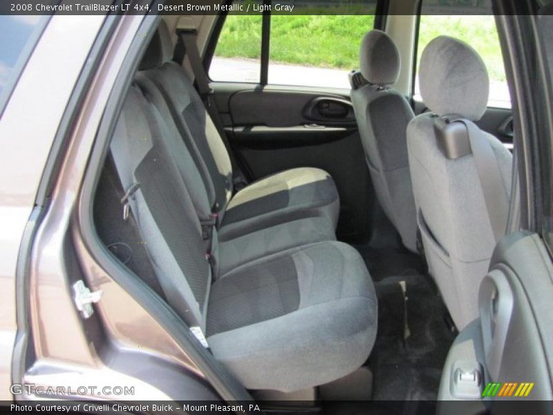 Desert Brown Metallic / Light Gray 2008 Chevrolet TrailBlazer LT 4x4