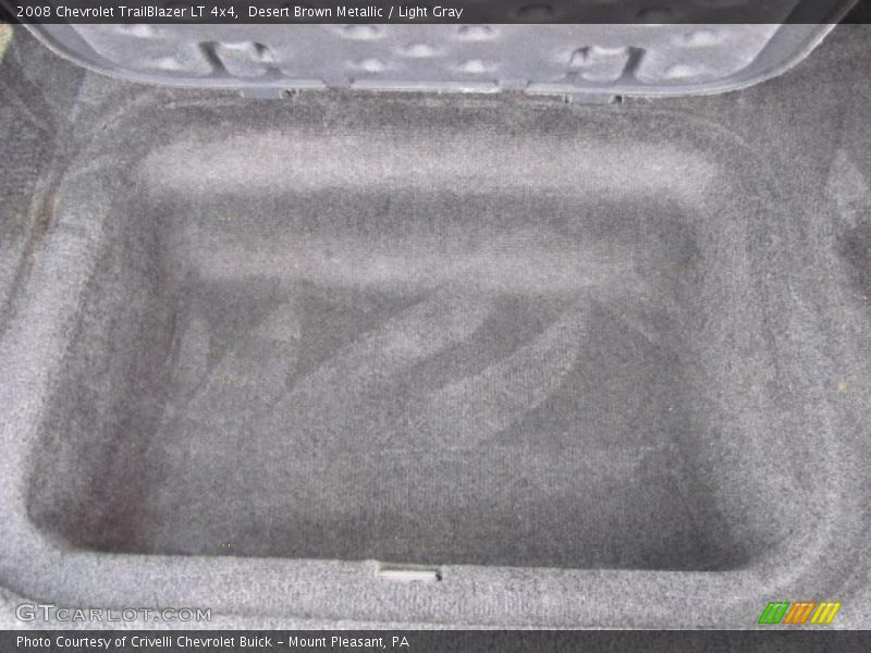 Desert Brown Metallic / Light Gray 2008 Chevrolet TrailBlazer LT 4x4