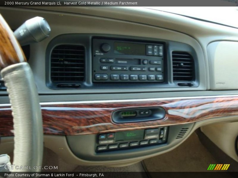 Harvest Gold Metallic / Medium Parchment 2000 Mercury Grand Marquis LS