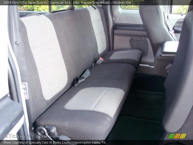 Dark Shadow Grey Metallic / Medium Flint 2004 Ford F250 Super Duty XLT SuperCab 4x4