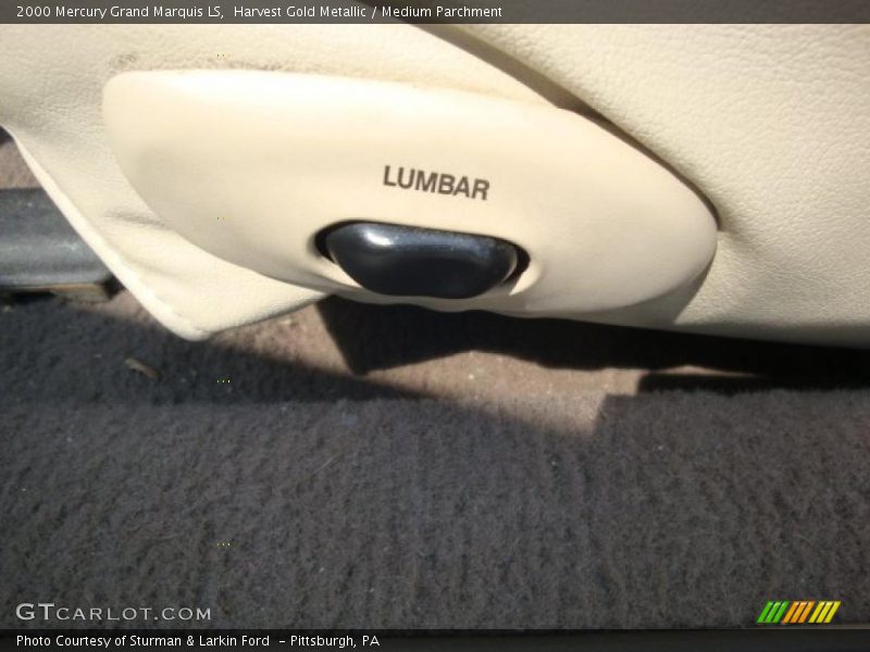 Harvest Gold Metallic / Medium Parchment 2000 Mercury Grand Marquis LS