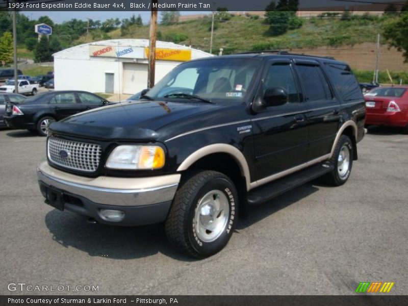 Black / Medium Prairie Tan 1999 Ford Expedition Eddie Bauer 4x4