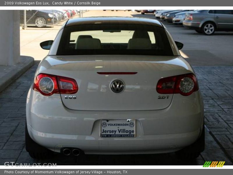 Candy White / Cornsilk Beige 2009 Volkswagen Eos Lux