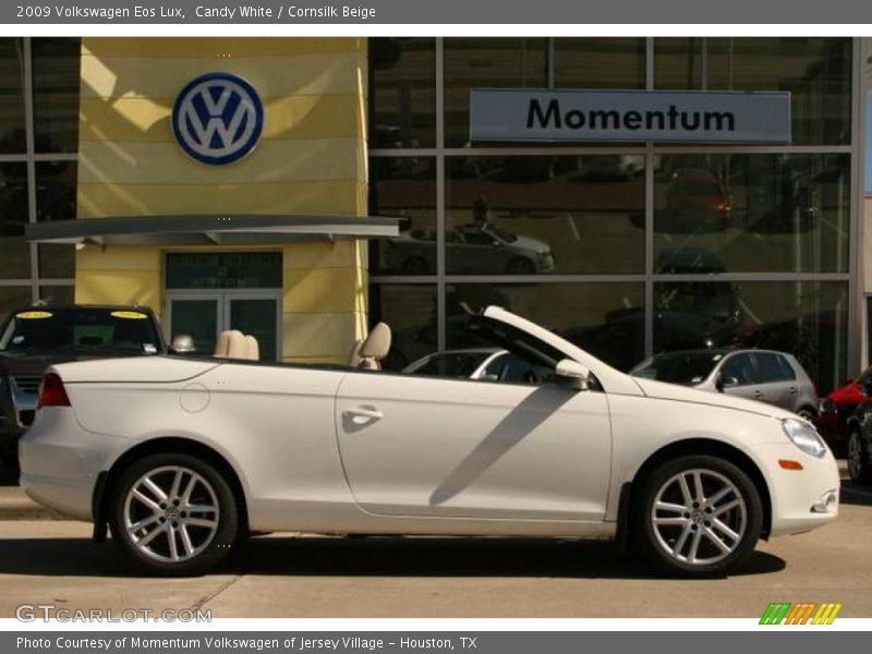 Candy White / Cornsilk Beige 2009 Volkswagen Eos Lux