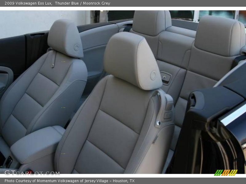 Thunder Blue / Moonrock Grey 2009 Volkswagen Eos Lux