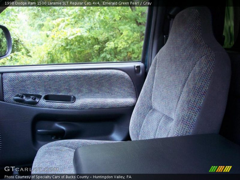 Emerald Green Pearl / Gray 1998 Dodge Ram 1500 Laramie SLT Regular Cab 4x4
