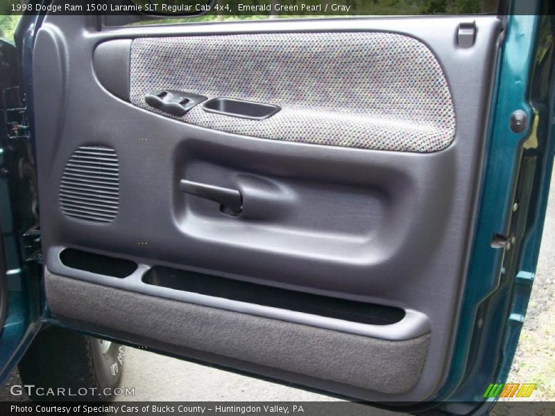 Emerald Green Pearl / Gray 1998 Dodge Ram 1500 Laramie SLT Regular Cab 4x4