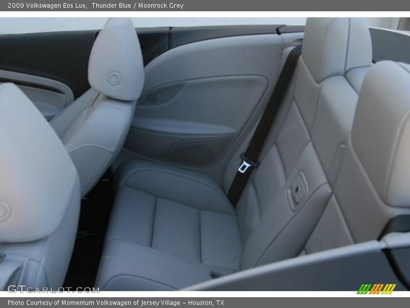 Thunder Blue / Moonrock Grey 2009 Volkswagen Eos Lux