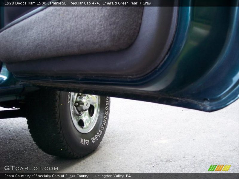 Emerald Green Pearl / Gray 1998 Dodge Ram 1500 Laramie SLT Regular Cab 4x4