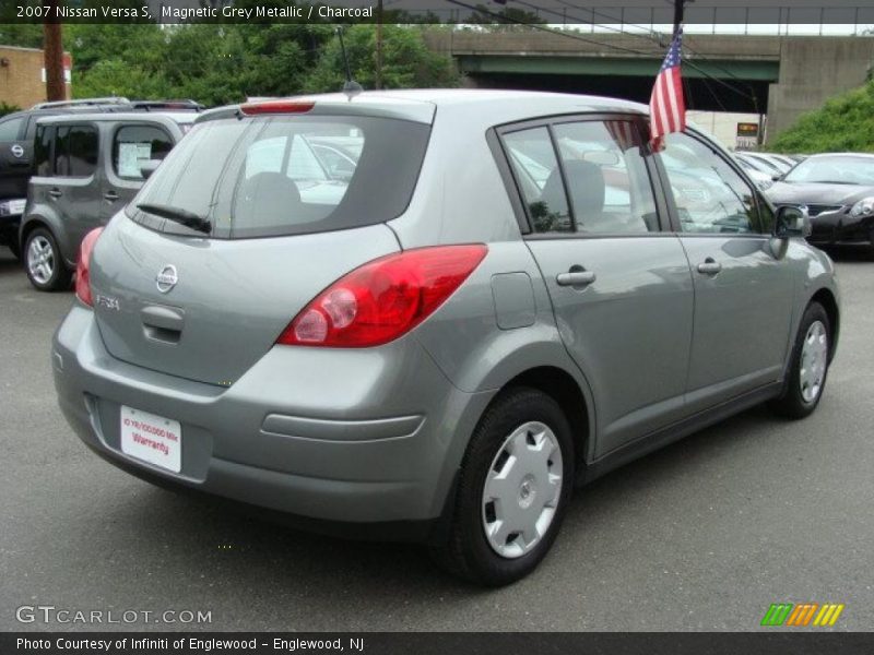 Magnetic Grey Metallic / Charcoal 2007 Nissan Versa S