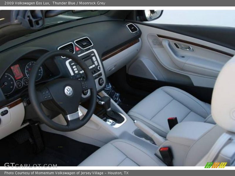 Thunder Blue / Moonrock Grey 2009 Volkswagen Eos Lux