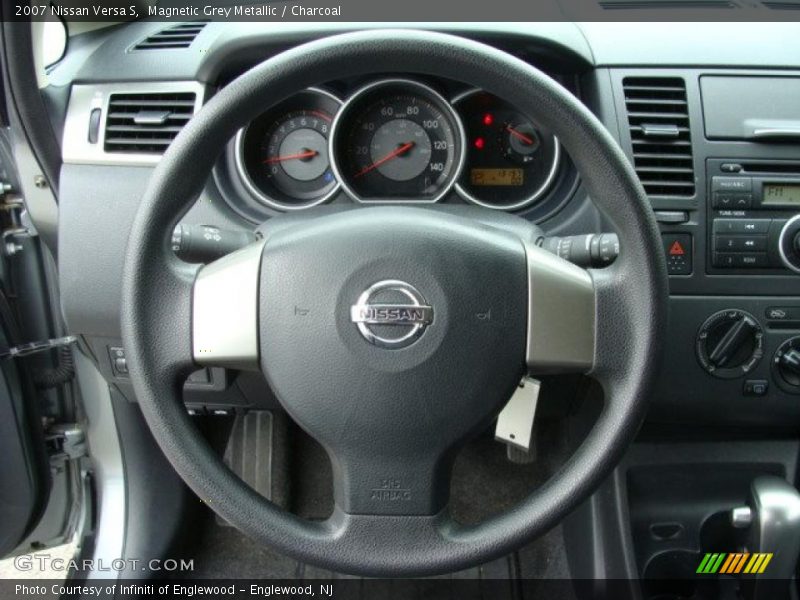 Magnetic Grey Metallic / Charcoal 2007 Nissan Versa S