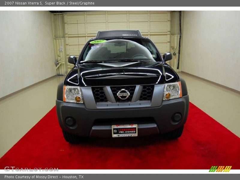 Super Black / Steel/Graphite 2007 Nissan Xterra S