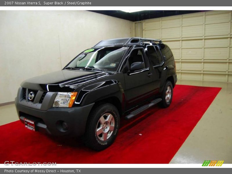 Super Black / Steel/Graphite 2007 Nissan Xterra S