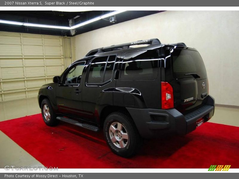 Super Black / Steel/Graphite 2007 Nissan Xterra S