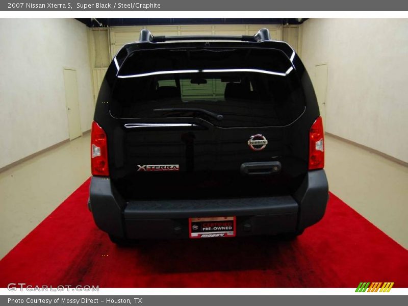 Super Black / Steel/Graphite 2007 Nissan Xterra S
