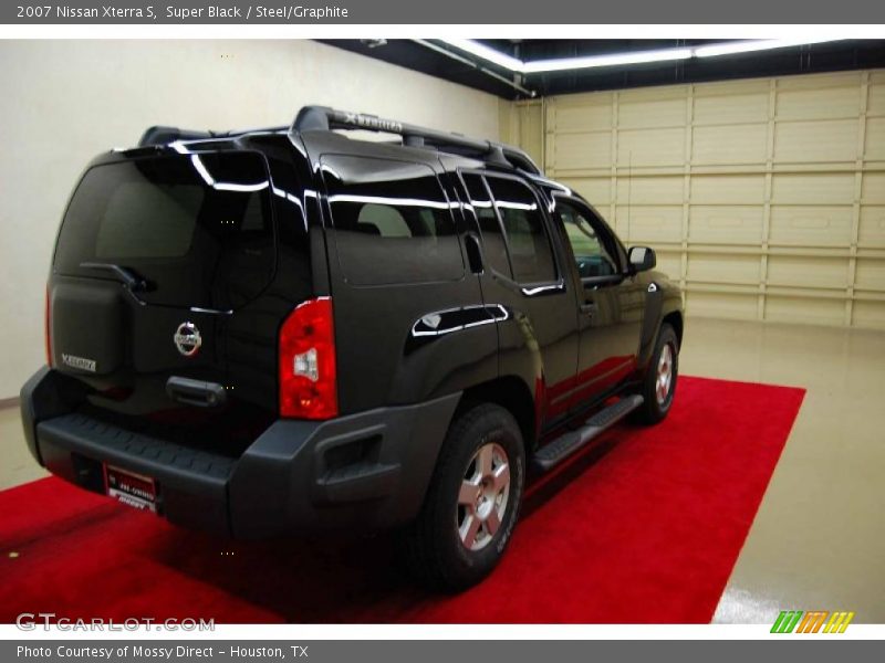 Super Black / Steel/Graphite 2007 Nissan Xterra S