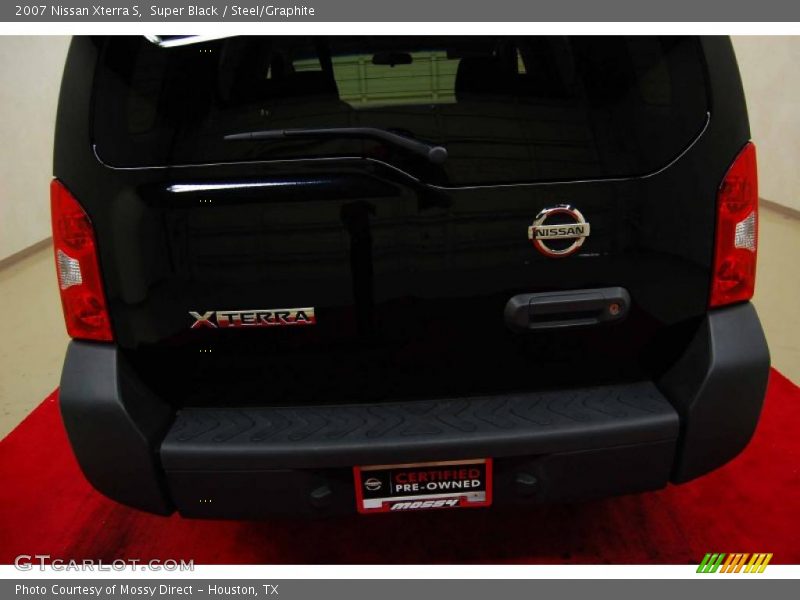 Super Black / Steel/Graphite 2007 Nissan Xterra S