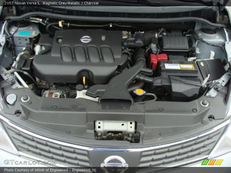 Magnetic Grey Metallic / Charcoal 2007 Nissan Versa S
