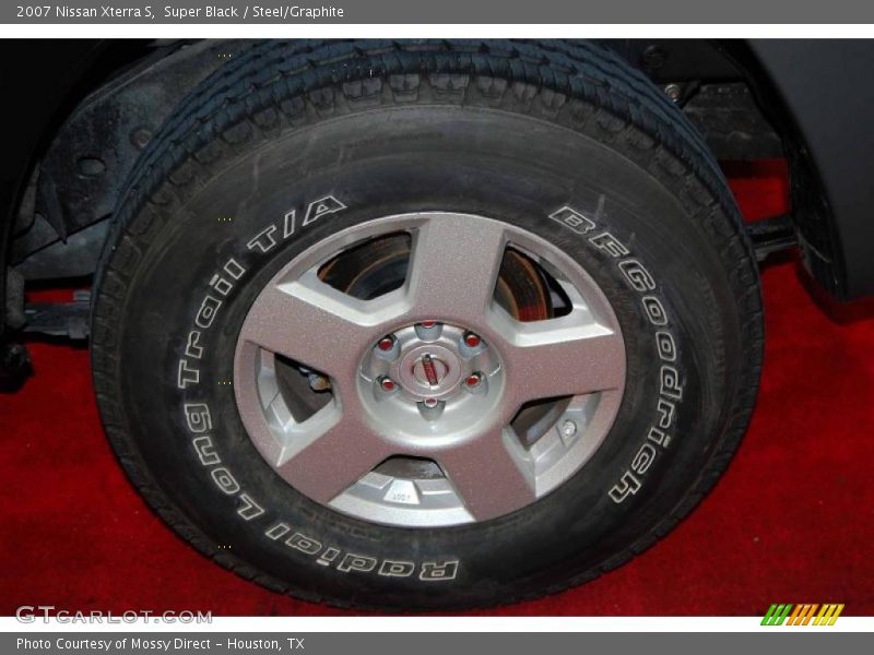 Super Black / Steel/Graphite 2007 Nissan Xterra S