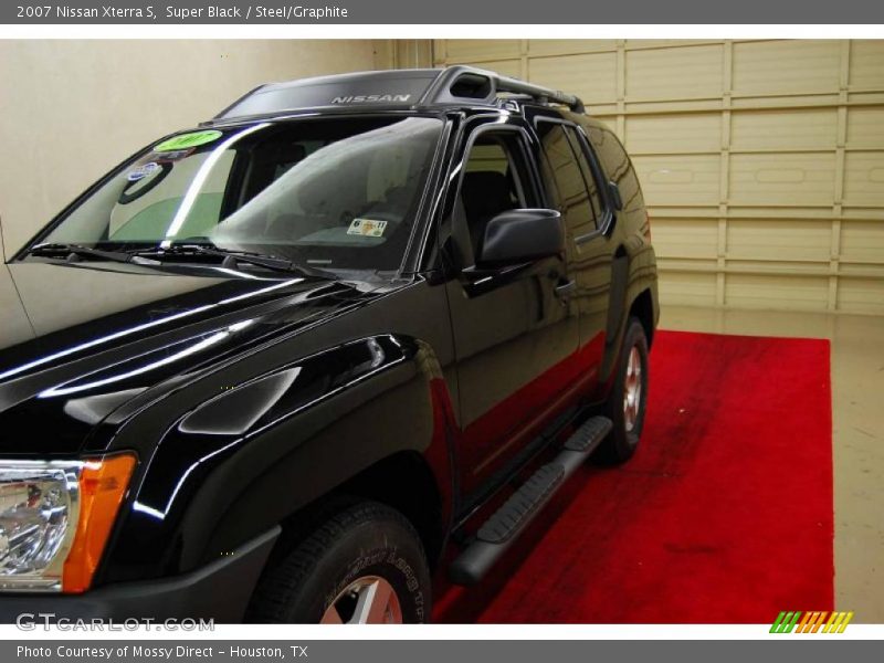 Super Black / Steel/Graphite 2007 Nissan Xterra S