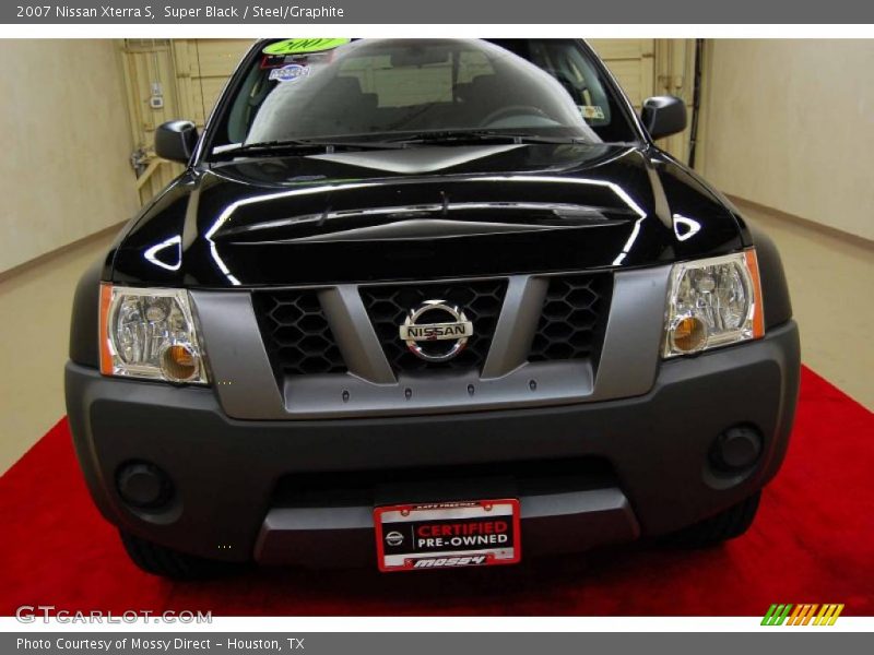 Super Black / Steel/Graphite 2007 Nissan Xterra S