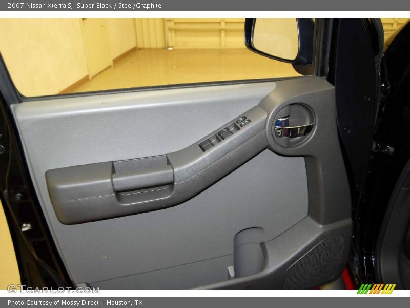 Super Black / Steel/Graphite 2007 Nissan Xterra S