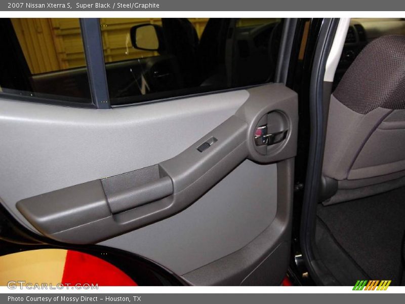 Super Black / Steel/Graphite 2007 Nissan Xterra S