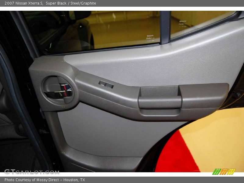 Super Black / Steel/Graphite 2007 Nissan Xterra S