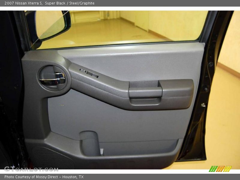 Super Black / Steel/Graphite 2007 Nissan Xterra S