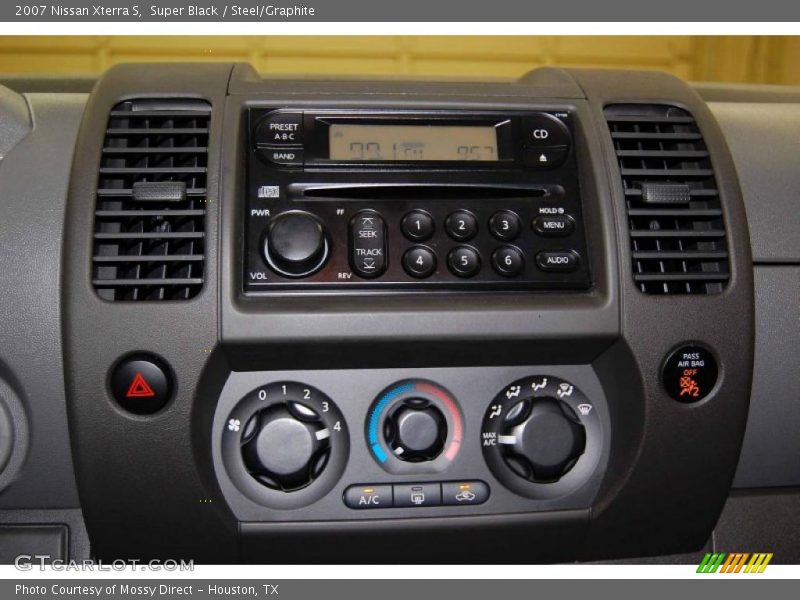 Super Black / Steel/Graphite 2007 Nissan Xterra S