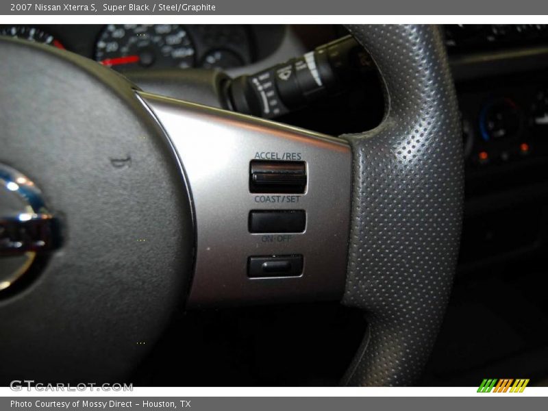 Super Black / Steel/Graphite 2007 Nissan Xterra S