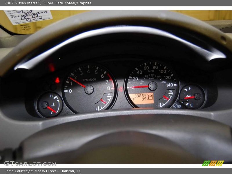 Super Black / Steel/Graphite 2007 Nissan Xterra S