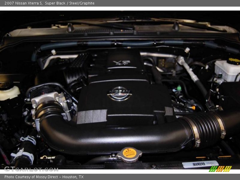Super Black / Steel/Graphite 2007 Nissan Xterra S