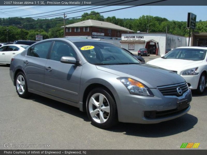 Precision Gray Metallic / Frost 2007 Nissan Altima 3.5 SE