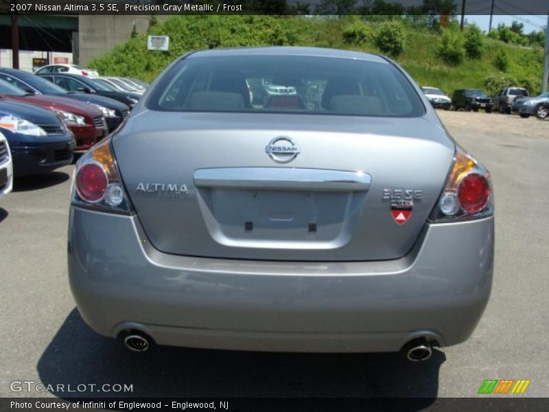 Precision Gray Metallic / Frost 2007 Nissan Altima 3.5 SE