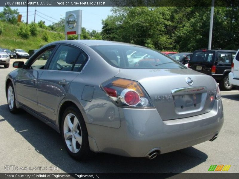 Precision Gray Metallic / Frost 2007 Nissan Altima 3.5 SE