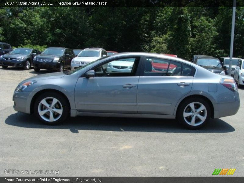Precision Gray Metallic / Frost 2007 Nissan Altima 3.5 SE