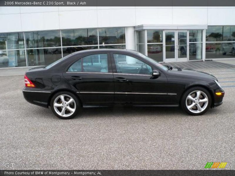 Black / Ash 2006 Mercedes-Benz C 230 Sport