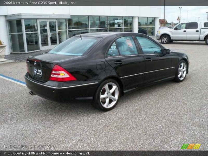 Black / Ash 2006 Mercedes-Benz C 230 Sport