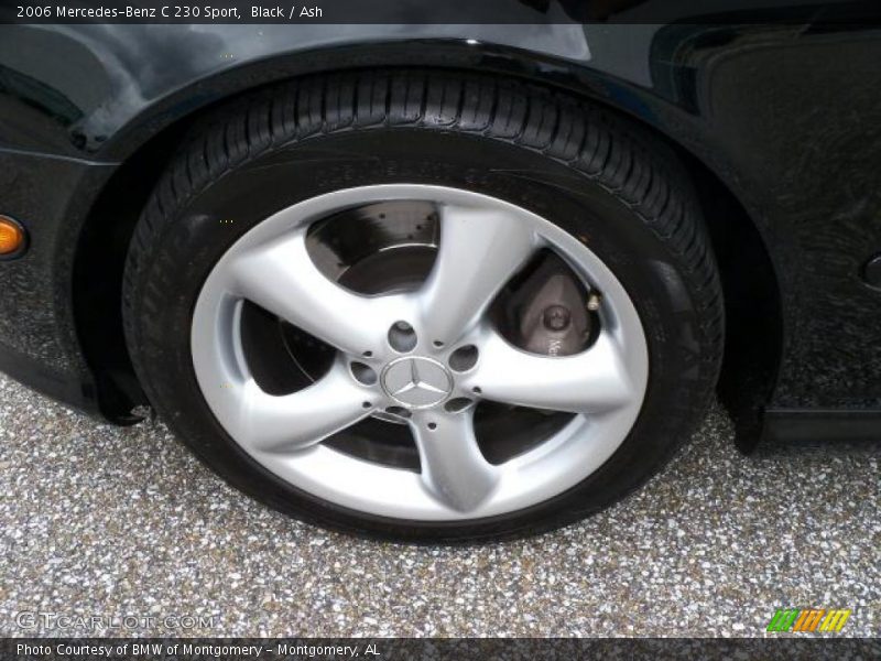 Black / Ash 2006 Mercedes-Benz C 230 Sport