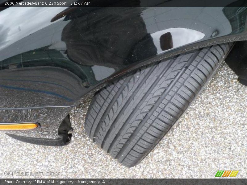 Black / Ash 2006 Mercedes-Benz C 230 Sport