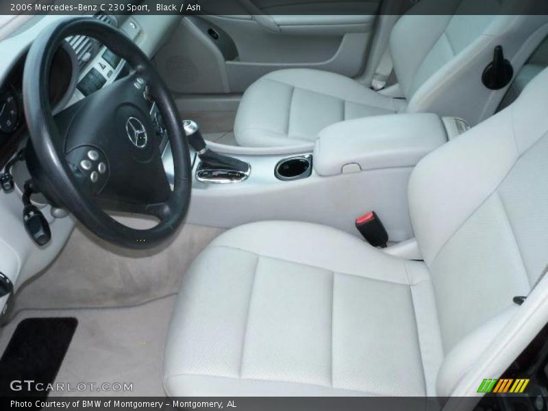 Black / Ash 2006 Mercedes-Benz C 230 Sport