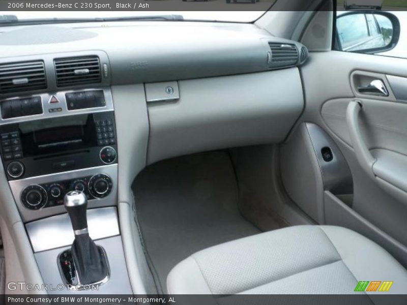 Black / Ash 2006 Mercedes-Benz C 230 Sport