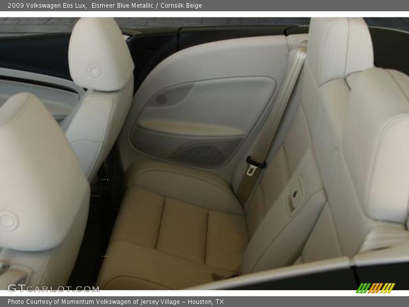 Eismeer Blue Metallic / Cornsilk Beige 2009 Volkswagen Eos Lux