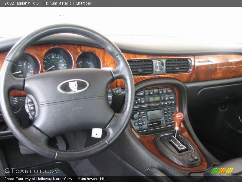 Platinum Metallic / Charcoal 2002 Jaguar XJ XJ8