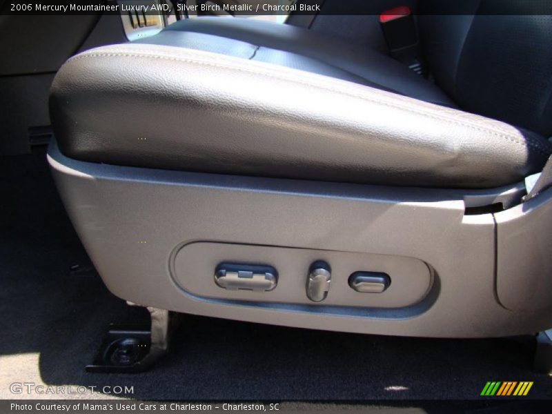 Silver Birch Metallic / Charcoal Black 2006 Mercury Mountaineer Luxury AWD