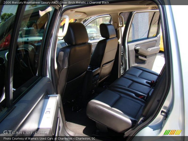 Silver Birch Metallic / Charcoal Black 2006 Mercury Mountaineer Luxury AWD